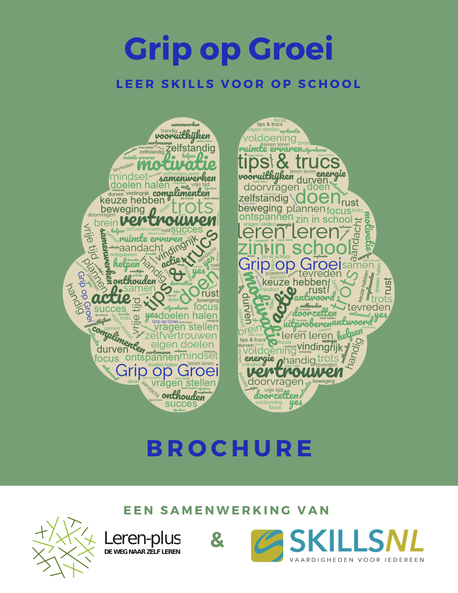 SkillsNL_vaardighedenvooriedereen_Voorblad Brochure Grip op Groei SkillsNL en Leren-plus