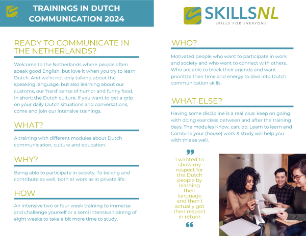 Front page Dutch communication SkillsNL_vaardighedenvooriedereen 600 x 465